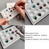 Ceramic Paint Palettes Pure Color Reusable Practical 12 Cavities Watercolor