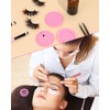 TPZORJX 100 pcs Kleber Dosierer Wimpern - Einweg Wimpernkleber Behälter,
