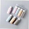 Mikinona Compact 4 Pack Travel Bottles 50ml Squeeze Shampoo Dispenser