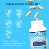 Excellacor-90 Systemic Enzyme Supplement – Acid-Resistant Serrapeptase & Proteolytic Enzymes