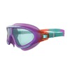 Speedo Unisex Kids Junior Biofuse Rift Swimming Goggles, Orchid/Soft Coral/Peppermint,