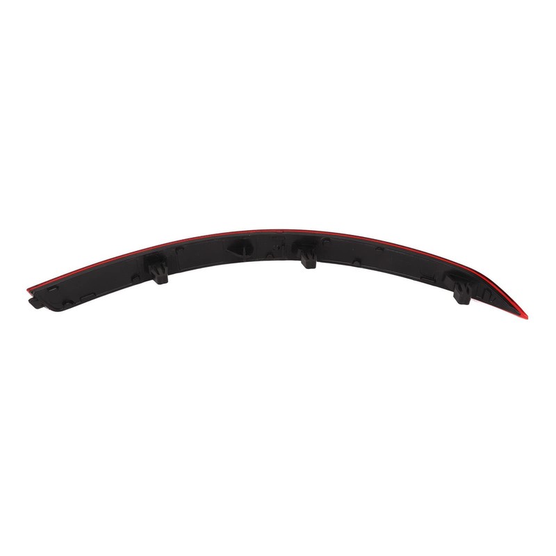 Keenso Rear Bumper Reflector Clear Visibility Rounded Edges Shockproof Replacement