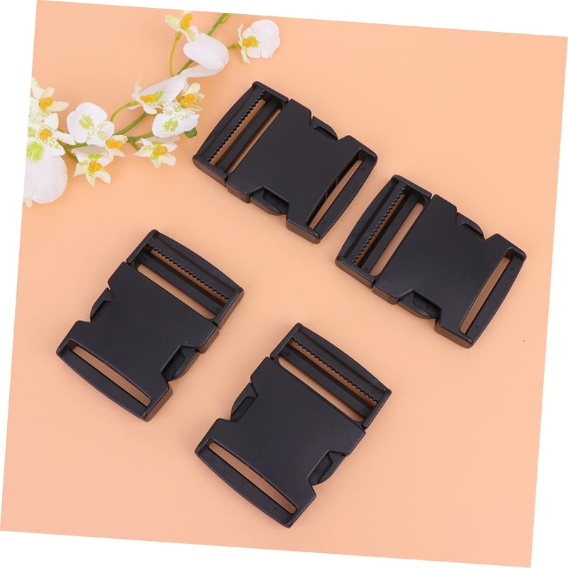 Operitacx 20pcs Backpack Buckles Suit Reusable Webbing Clip Buckle Zip
