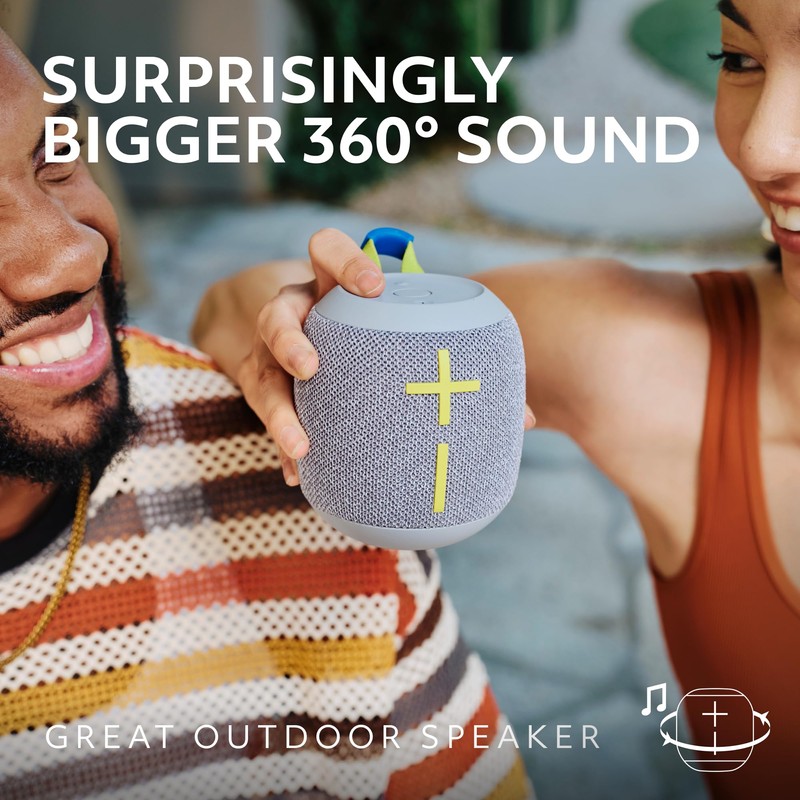 Ultimate Ears WONDERBOOM 4 Portable Waterproof Bluetooth Speaker with Big