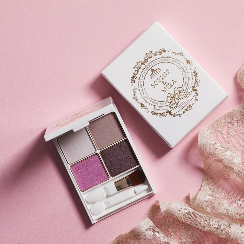 SOPHIE & MIRA Parthesia Basic Eyeshadow Palette (Yvere) Bourbet Winter