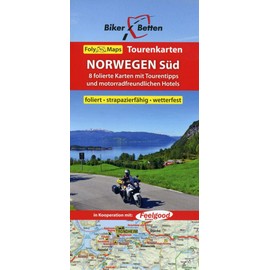 Tourenkarten Set Norwegen Süd (FolyMaps): 1:600 000