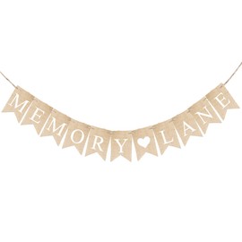 Swanky Party Box | Memory Lane Banner for High School or College Graduation or Reunion, Anniversary, or Wedding