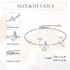 AOBOCO 925 Sterling Silver Bracelet for Women Mustard Seed/Butterfly/Corgi/Infinity Love/Dolphin