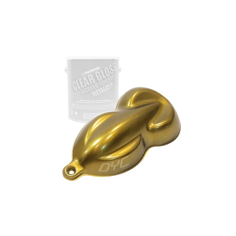 Plasti Dip 1 Gallon Gold Metalizer – Ready-to-Spray Metallic Flake