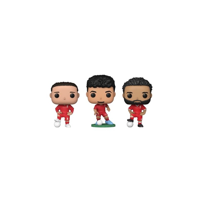 Funko 78250 Pop! Football: Liverpool - Darwin Nunez, Mohamed Salah