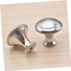 Hemoton Retro Style Round Knobs Handle Zinc Alloy Drawer Knobs