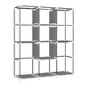 YOUUD Portable Clothes Storage Closet Organizer - Gray