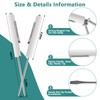 2 Piece Pocket Screwdriver Set with Magnetic Tip and Pocket