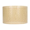 Drum Lamp Shade E27 E14 Clip Fir Leaf Shape Hollow