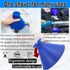 Hsthe Sea 2Pcs Car Ice Scraper, Round Cone Car Ice