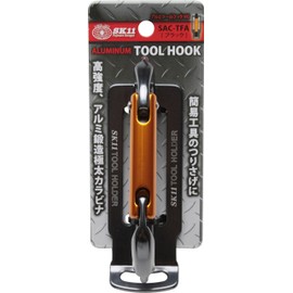 SK11 SAC-TFA Aluminum Tool Hook HG Thick Aluminum Forged Carabiner Black 0.4 x 4.3 inches (10 x 110 mm)