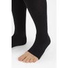 Relaxsan Relaxsan M2070A (Black 4-XL) Cotton open-toe medical compression hold