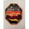 Space Crew 10 Dragon ISS Program Mission Patch 3.5”