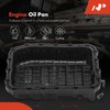 A-Premium Transmission Oil Pan with Drain Plug and Gasket Compatible