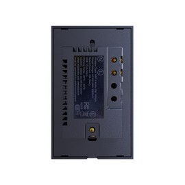 Smart Socket, 2 Sockets2usb Needs Neutral Cord, 2.4GHz WiFi Wall Outlet, Alexa Compatible, US Standard Outlet, Cell Phone Remote Control, 16A Current（Black）