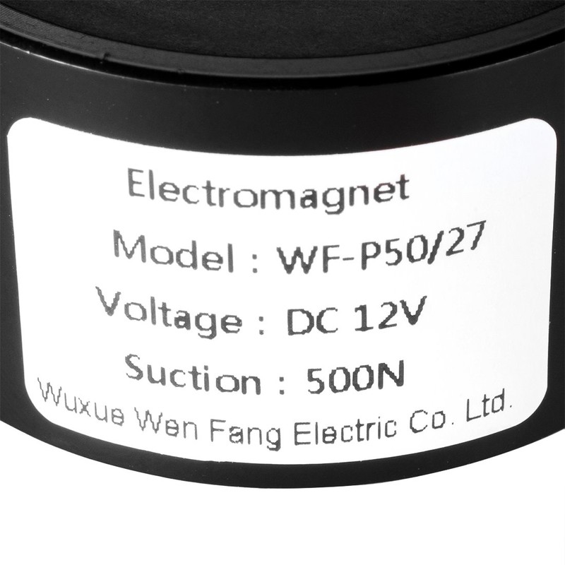 uxcell 12V DC 500N Electric Lifting Magnet Electromagnet Solenoid Lift