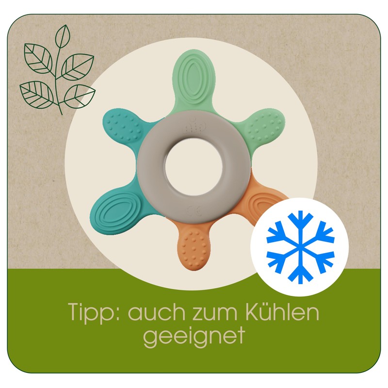 NIP Baby Teether Chilling Toy Multicolour Teether Teether with Various