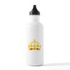 CafePress Royal Crown Water Bottle 1.0L (34 oz) Stainless Steel