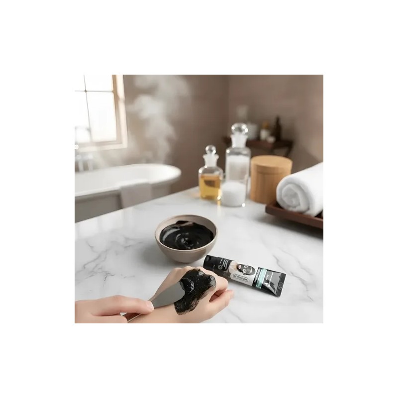Mascarilla Negra Facial 4x4 Con Carbon Activado 120ml