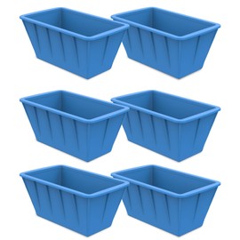 Extra Large Ice Cube Molds 6Pack 48LB Silicone Ice Block Molds for Ice Plunge Tub, Reusable Ice Cube Trays for Freezer, Giant Ice Cube Molds for Home Ice Baths, Cold Plunge Accessories