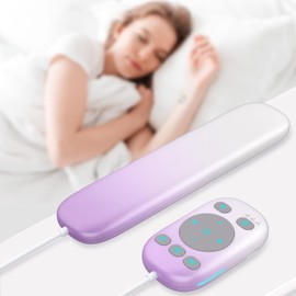 PILSAMAS Under Pillow Speaker Bluetooth 5.4 with Bone Conduction, Corded Remote, 3 Timer - White Noise Sound Machine, 24H Playtime, 36 Soothing Sleep Sounds for Adults, Kids, Side Sleepers, Office Nap