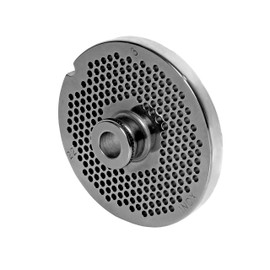 Wolfcut INOX Perforated Disc with Hub Size 22-3.0 mm Bore Compatible with Meat Mincer Size 22