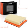 A-Premium Filtro de aire de motor de 2 piezas compatible