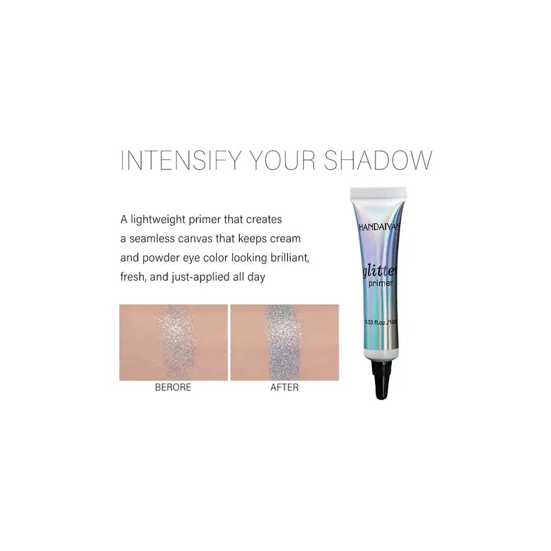 Primer Fijador Sombras Glitter Handaiyan Profesional Neutral