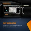 Nilight 4x6 Inch LED Headlights 45W Hi/Lo Sealed Beam Rectangular