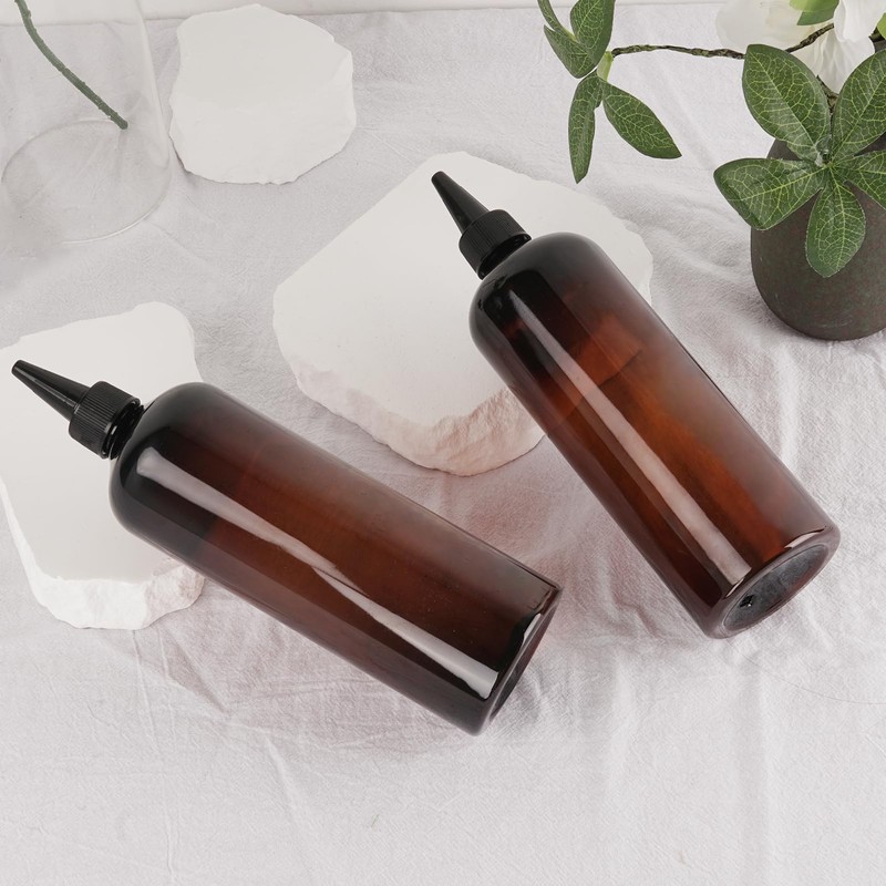 Decorniqu 2 PCS Hair Oil Applicator Bottle 500ml Applicator Bottle