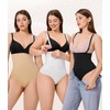 LANCS Thong Shapewear Tummy Control Underwear for Women Seamless Shaping
