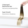 HOTBANANA Tape in Hair Extensions, 16 Inch 20pcs 50g Ombre
