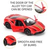 1/43 Alloy Car Model, 6 Counts/set Pull Back Car Model,