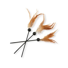 Necoichi Catch Me If You Can 2 Electric Toy for Cats, 3 Feathers