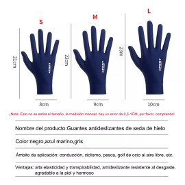 ROSALIA Guantes Proteccion Solar Uv Para Conducir Con Grip Y Touch