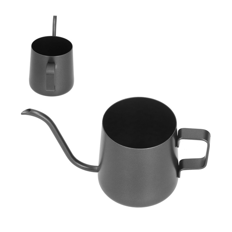 250ml Stainless Steel Hanging Ear Coffee Pot Gooseneck Spout Tea