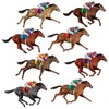 Beistle Race Horse Props 8-Count – 29" Cutout Horse Images