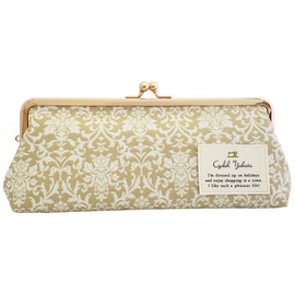 Charail Yahata Pen Case, LC, Large Capacity, Pen Holder, Large Capacity, Pencil Case, Cosmetic Pouch, Floral Pattern, Adult, High School Students, College Students, Office, Cute, Stylish, Gift, Made