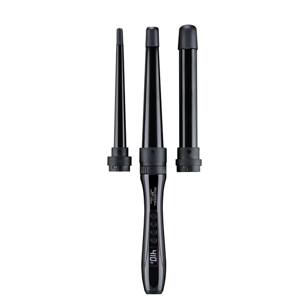 Paul Mitchell Pro Tools Express Ion Unclipped 3-in-1 Ceramic Curling Iron, 3 Interchangeable Barrels for Multiple Hairstyles