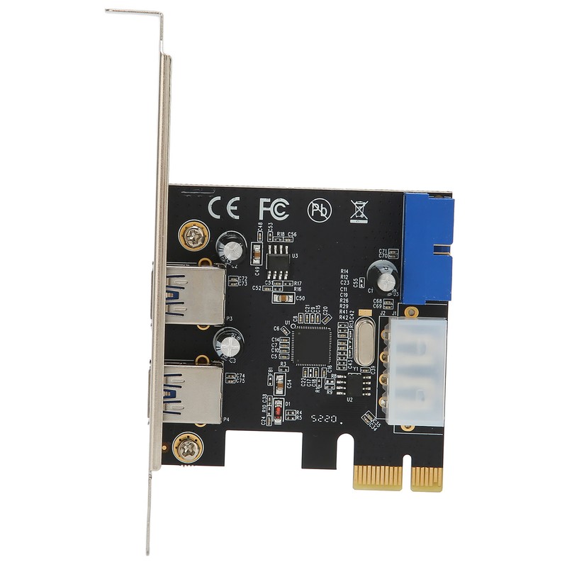 PCIE to USB3.0 Expansion Card 2 Ports High Speed Stable