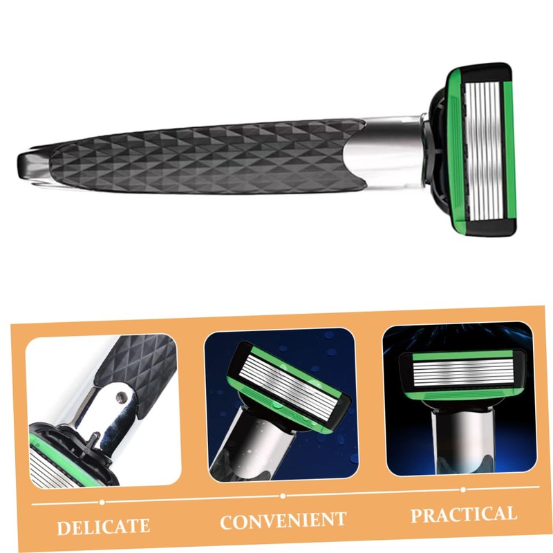 Mikinona Professional Shave Razor Men Stainless Steel Safety Razor Mens