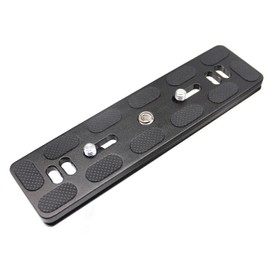 INPON Quick Release Plate Arca-Swiss Compatible 150mm with 2 x 1/4" Screw + 1/4"-3/8" Screw Adapter