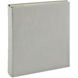 Graphic Image Leather Photo Album with 18 Clear-Pocket Pages, Holds 108, 4" x 6" Pictures | Refillable 3-Ring Binder | Made in the USA (Large - 10.5" x 12")