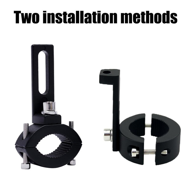 NINGDAKEAI 2 Pieces Motorcycle Headlight Mounts Adjustable Motorcycle Headlight Bracket