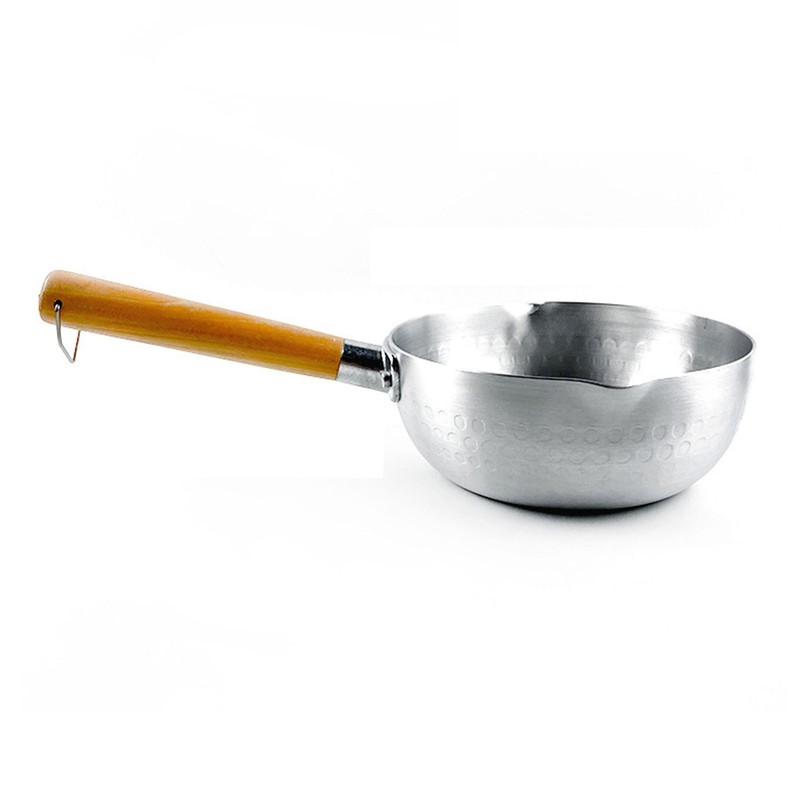 Milk Warmer Pot Prevent Sticking Flat Bottom Even Heating Aluminium